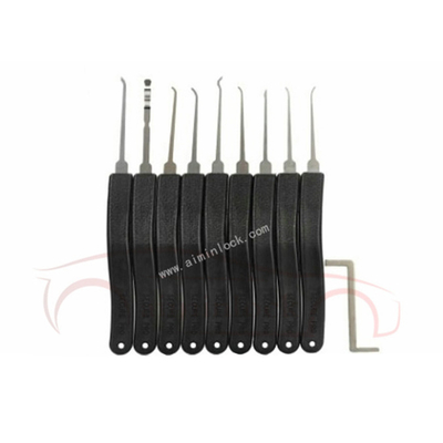 Buy Hot Sale KLOM 9 Pieces Lock Pick Tool Advanced 9-Pieces Set Locksmith Tools online manufacture