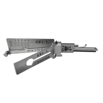 Buy Kw1 Lock Pick Tools Lishi KW1-L Lockpicks 5 Pin 2 In 1 Tool For Kwikset online manufacture