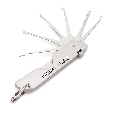 Buy Stainless Steel 6-in-1 Multi-Functional Pocket Opener Folding Locksmith Tool online manufacture