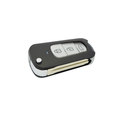 Buy toyota camry key case 3-button folding remote key shell flip key case for T-oyota Highlander Camry online manufacture