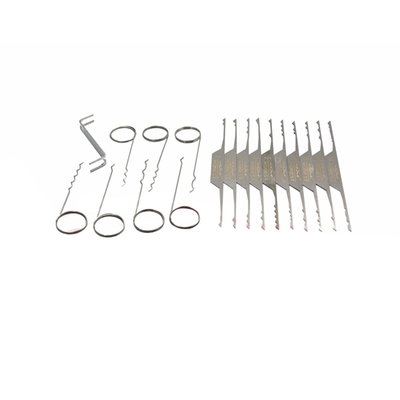 Buy stainless steel lock pick kit 18pcs Wave Brush Hook Picks Locksmith Tools Lock Pick Tools online manufacture
