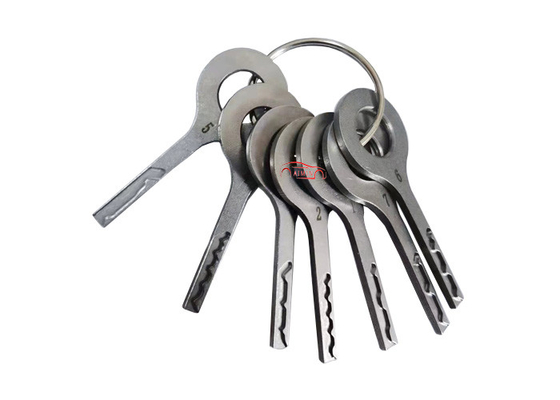 Buy Locksmith Tools Stainless Steel HU66 Laser Track VAG Jigglers Quick Open VAG Car Door Lock Repair online manufacture