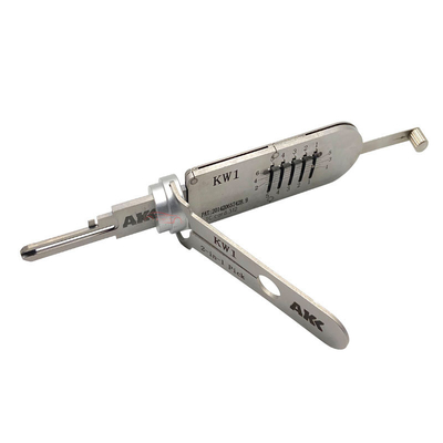 Buy KW1 2-IN-1 PICK opening stainless steel lock pick set singel package high quality online manufacture