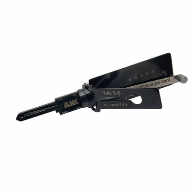 Buy house key locksmith tools Yale-5-B 6-Pin 2-IN-1 Pick for Yale Door Locks AKK Tools online manufacture