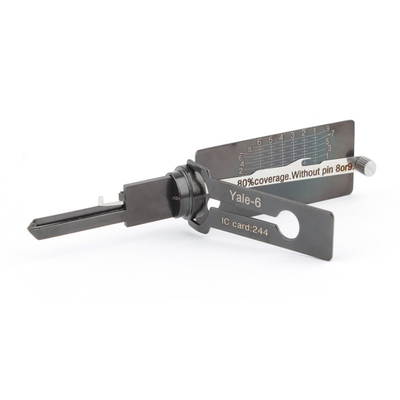 Buy training locksmith tools kit Lishi Tools Yale-5 Yale-6 cisa-5 lock picking 2-IN-1 Pick online manufacture