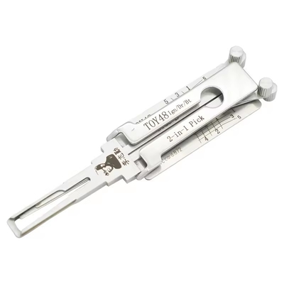 Buy High Quality Locksmith Tool Toy48 Car Lishi 2 In 1 Reader Locksmith Tool Auto Lock Pick Set online manufacture