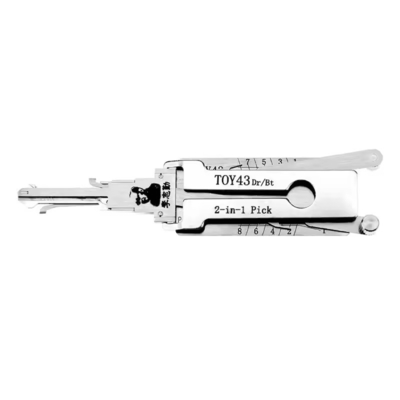 Buy Lishi Lock Pick For Cars Set TOY43 2-In-1 Pick Car Door Lock Pick Decoder Unlock Tool online manufacture