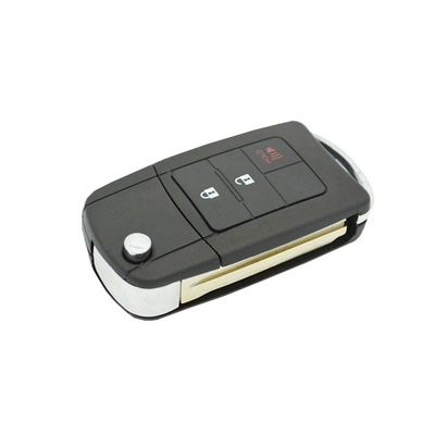 Car Remote Key Shell 3-Button Folding Remote Key Shell Toyota Key Case Replacement