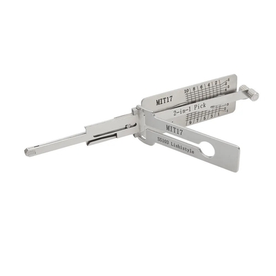Lishi Locksmith Tools MIT17-10cuts SS103 2 in 1 For Mitsubishi Door Lock Opener