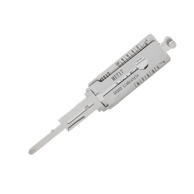 Car Lishi Tool MIT17-10cuts SS103 2 in 1 Lishi Locksmith Tools For Mitsubishi Door Lock Opener